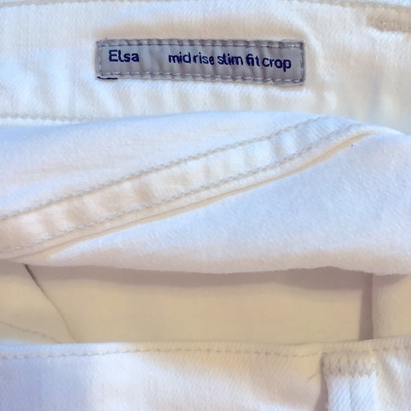 Citizens of Humanity Women's Elsa Mid Rise Slim Fit Crop Size 28 - Picture 9 of 14